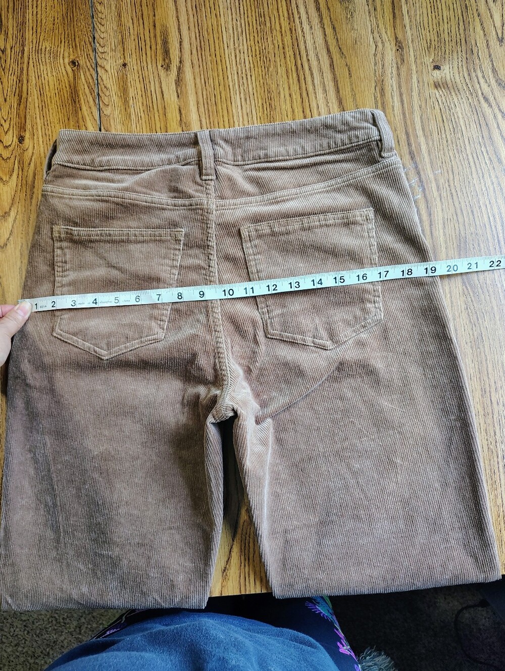 NWT Quince Organic Cotton Women's Straight-Leg Corduroy Pant Warm Brown sz 10. - Picture 14 of 16